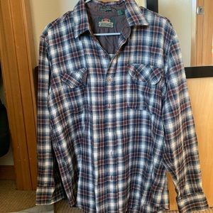 VTG Greatland Sportswear oversized wool flannel